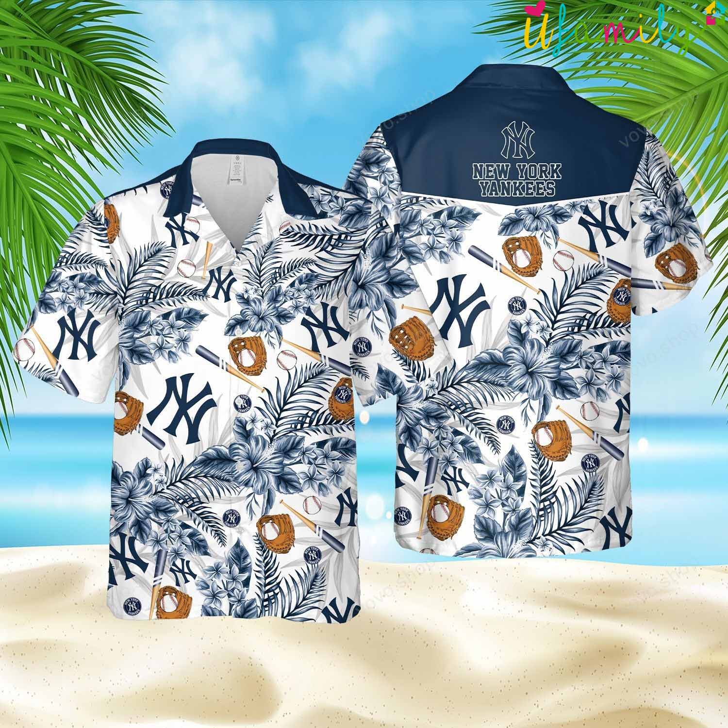 Baseball New York Yankees Hawaiian Shirt