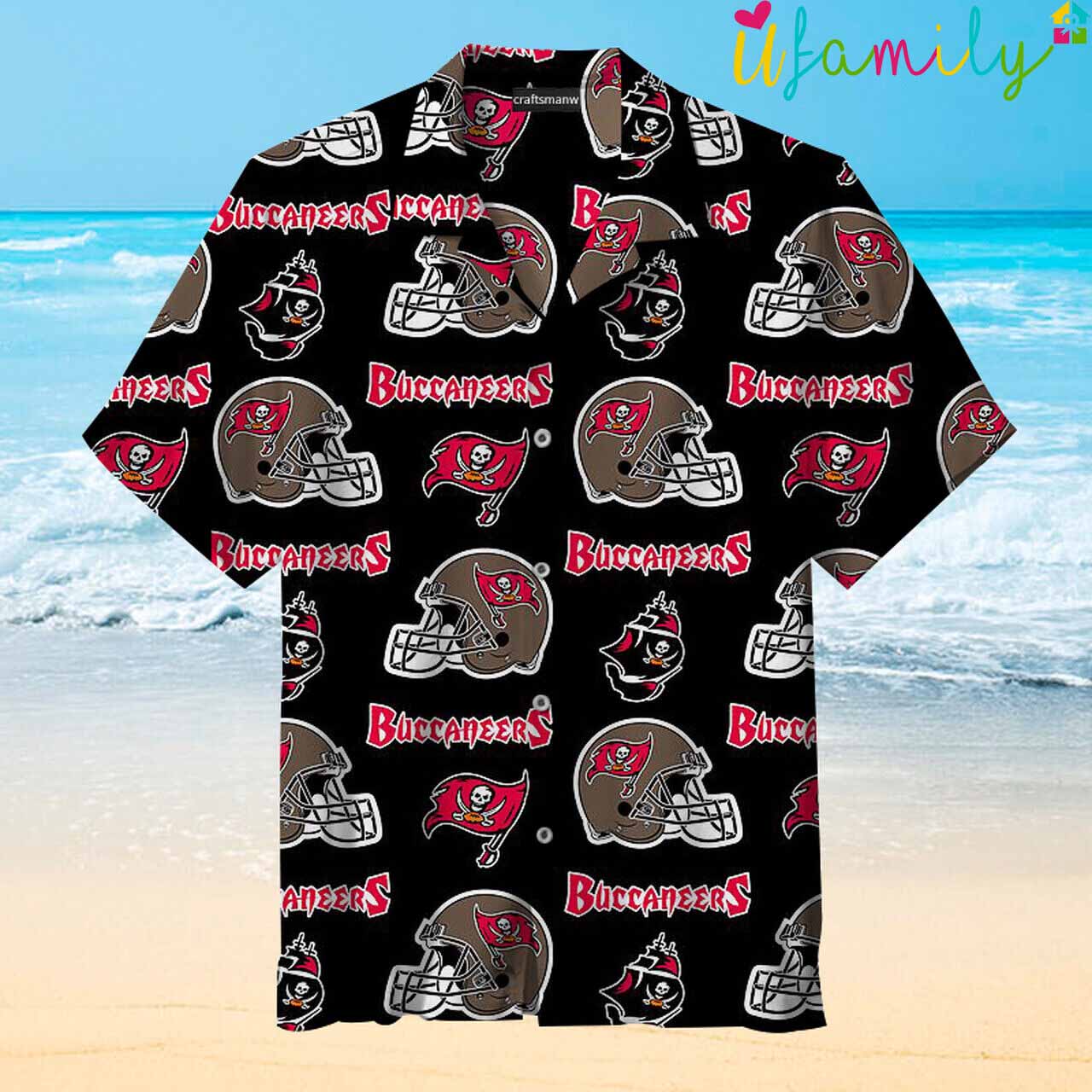 Football Buccaneers Hawaiian Shirt