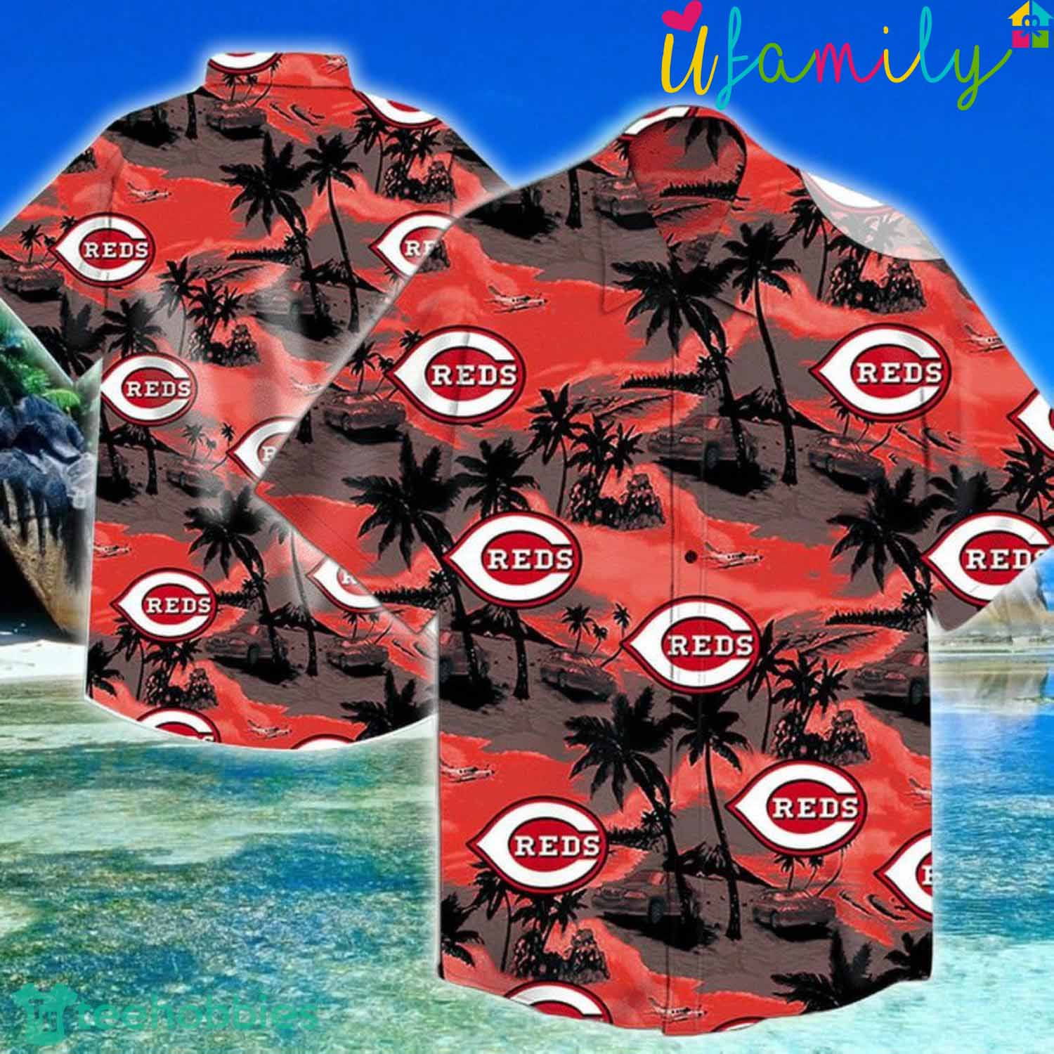 Cincinnati Reds Hawaiian Shirt