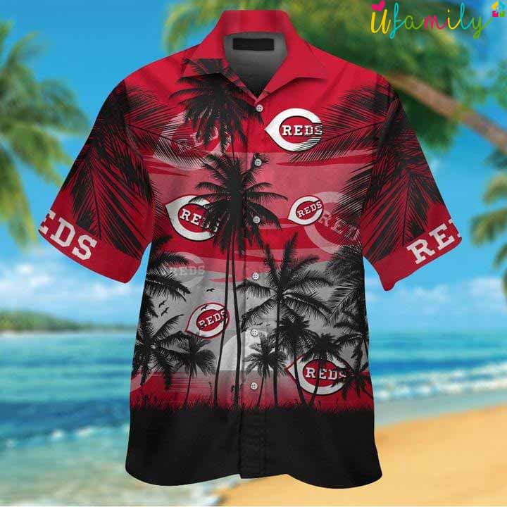 Funny Vacation Cincinnati Reds Hawaiian Shirt