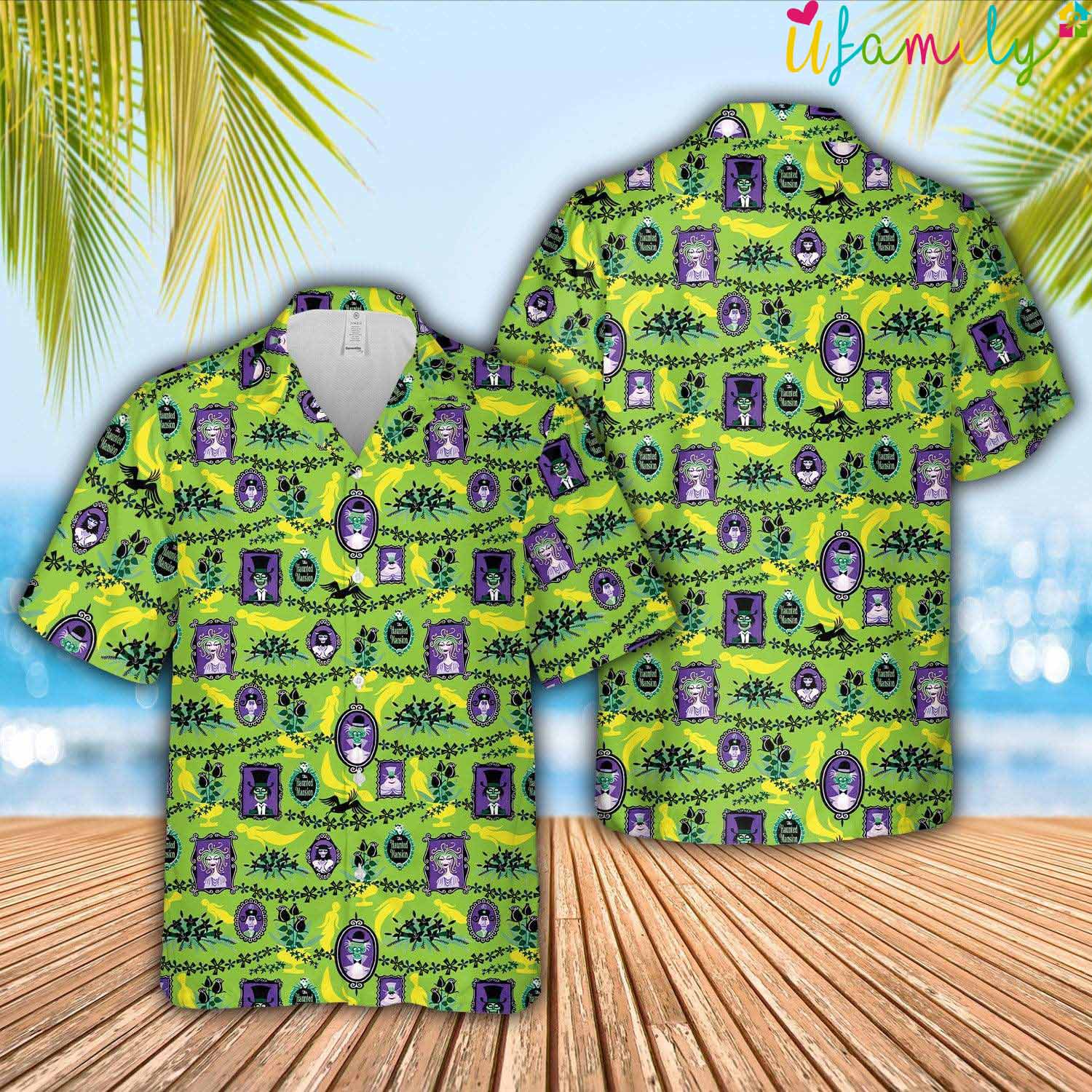 Haunted Mansion Hawaiian Shirt