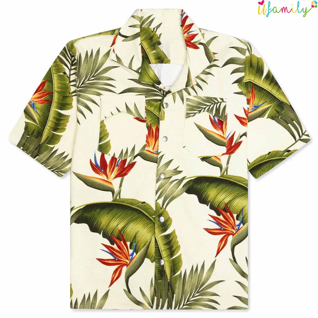 Snap On Hawaiian Shirt