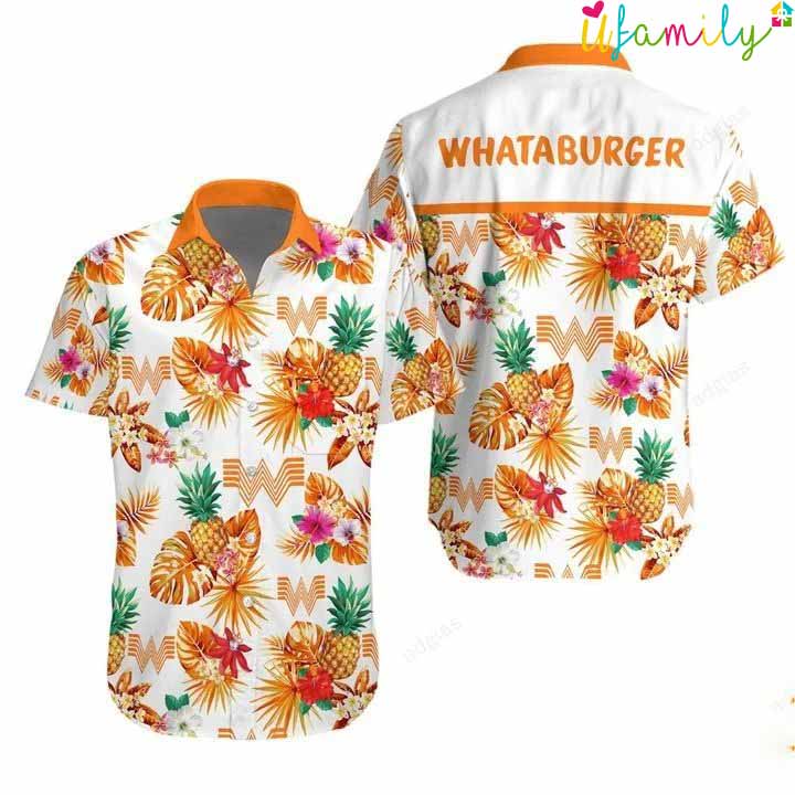 Whataburger Hawaiian Shirt